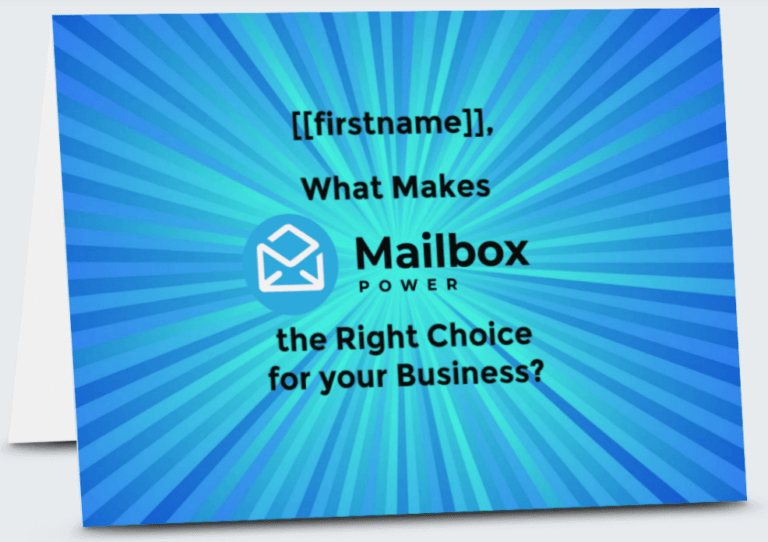 Mailbox Power Online card sending service