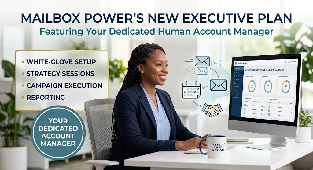 Dedicated account manager for Mailbox Power new Executive membership
